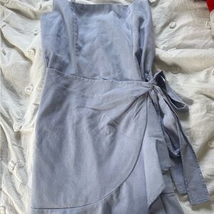 Princess Polly Light Blue Strapless Dress